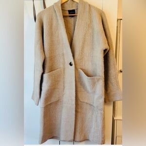 Dynamite Cream Sweater Coat